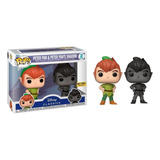 Funko Pop Disney Peter Pan & Peter Pan's Shadow Exclusivo 