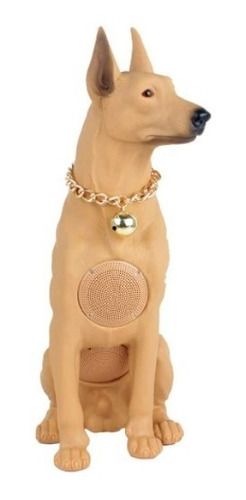 Bocina Dog Portatil Regalo Ideal Perro Bt Speaker Doberman