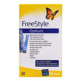 50 Tiras / Cintas Reactivas Abbott Freestyle Optium Y Libre