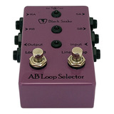 Pedal Ab Loop Selector Black Snake