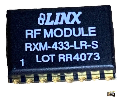 Modulo Rxm-433-lr Receptor Rf 16 Pin