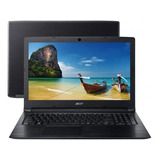 Notebook Acer A315 I3 6006u 8gb Hd 1tb Ssd 240gb W10pro