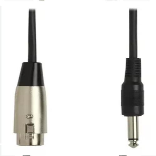 Cable Para Micrófono Xlr-plug 5 Metros Cromado