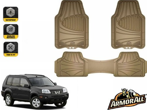 Kit Tapetes Beige Uso Rudo X-trail 2001 A 2007 Armor All