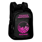 Mochila Tecnico Agropecuaria Bolsa Personalizada Nome Pasta