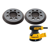 Bases De Velcro Para Lixadeira Roto Orbital Dewalt Kit 2 