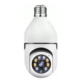 Camera Lampada Ip 360 Giratoria Wifi Prova D´agua Infraverme