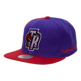 Gorra Mitchell & Ness Raptors - Purple - Red 