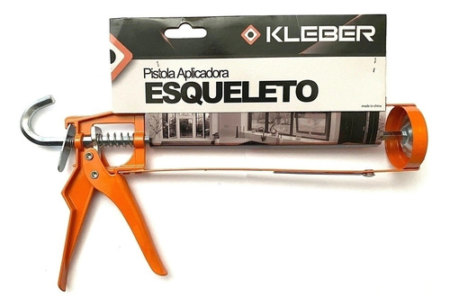 Pistola Aplicadora Cartucho Silicona Kleber Reforzada