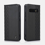 Funda Para Samsung Galaxy S10e Negro Pu Piel Sintetica