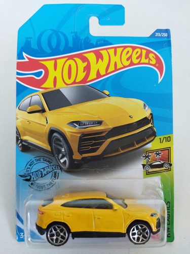 Hot Wheels 17 Lamborghini Urus Camioneta Amarillo 213/250