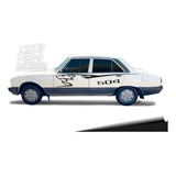 Calco Decoracion Peugeot 504 Rc Juego