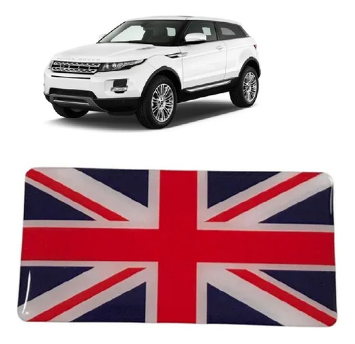 Adesivo Inglaterra Emblema Land Rover Evoque Original