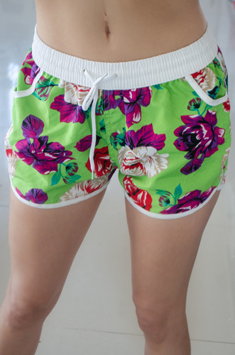 Short Playero Chico Liquidación Oferta Últimos Flores, Tropi