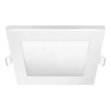 Panel Cuadrado Embutir Led 12w Luz Blanca Electro Medina