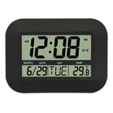 Reloj De Pared Cuadrado Digital Grande Con Fecha De Temperat