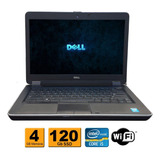 Notebook Dell E6440 Intel Core I5 4gb Ssd 120gb Hdmi Wifi