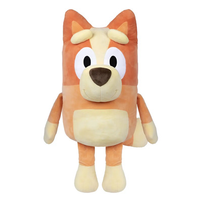 Bingo Peluche Gigante De 76cm, Supersuave Y Extragrande Naranja