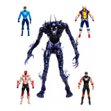 5 Figuras Mcfarlane Dc Multiverse Speed Metal Flash Nuevas