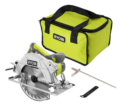 Sierra Circular Electrica Ryobi 7.5, 15 Amp, C/guia Laser