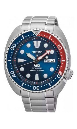 Relógio Seiko Prospex Turtle Padi Pepsi - Srpe99b1 D1sx