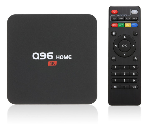 Caja De Tv Q96 Home Smart Android 8.1 Rk3229 De Cuatro Núcle