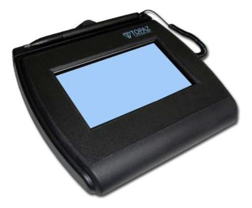 Pad Digitalizador De Firmas Topaz Usb Con Lápiz Color Negro