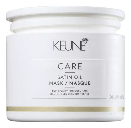 Keune Care Satin Oil - Máscara Capilar 200ml