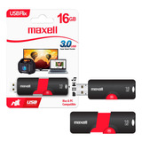 Pendrive Usb 3.0 16gb Maxell Flix Compatible Mac Y Windows