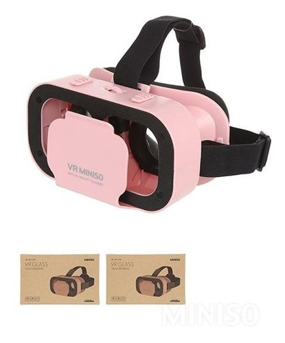 Lentes De Realidad Virtual 3d G05a Rosa
