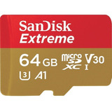 Tarjeta Micro Sd 64gb Extreme Sandisk 100mb/s 4k Envíogratis