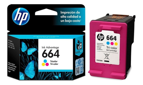 Cartucho Hp 664 Color Original 2675 2135 3635 4535 4675 +