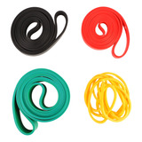 4pcs Bandas Elásticas Alta Resistencia Para Hacer Ejercicio