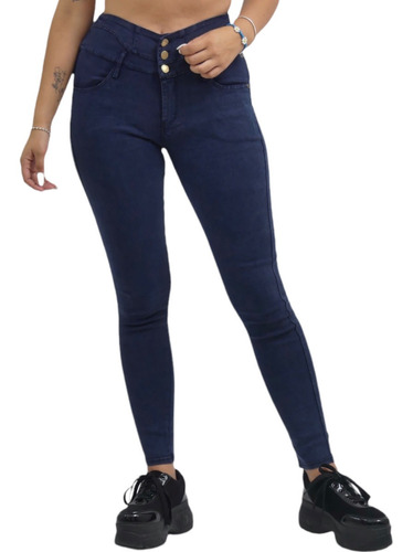 Pantalón Leggins Mujer Tipo Jeans Elásticados Mod S-10