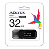 Memoria Usb Adata De 32 Gb - Uv240 Con Tapa