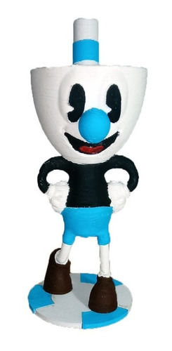 Muñeco Mugman Figura 15cm Impreso 3d / Pintado