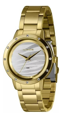 Relógio Lince Feminino Lrg4731l42 Sxkx Casual Dourado