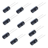 N 10pcs 400v 10uf Condensador Electrolítico De Baja