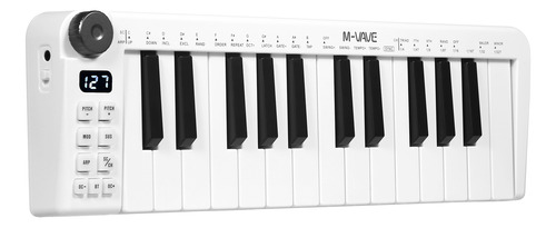 Teclado Controlador Midi Smk-25 Mini M-vave Teclado