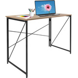 Mesa Plegable Auxiliar Escritorio Industrial Minimalista 