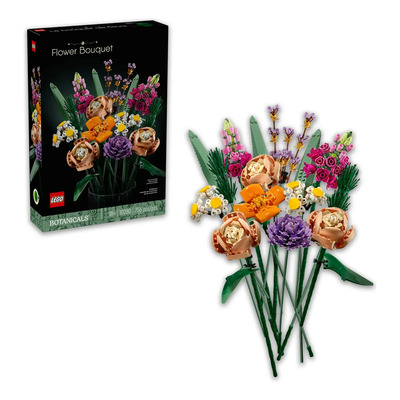 LEGO Botanicals Ramo de Flores 10280; Ramo de flores armable con seis tipos de flor y tallos ajustables; 18+ | Envío gratis