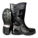 Botas Caucho Lluvia Motociclista Motera Livianas Impermeable