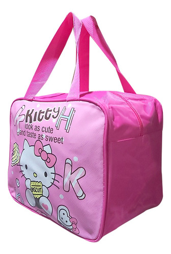 Lochera Bolsa Térmica De Almuerzo Grande Hello Kitty