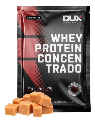 Whey Protein Concentrado Sachê 30g Doce De Leite