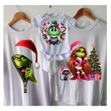 Camiseta Grinch Navidad Para Familia 