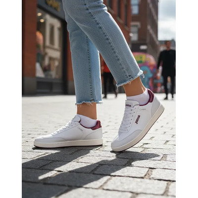 Tenis Mujer Joma Ccamlw2502 Memory Foam Cómodos Blancos Blanco 24 Mx