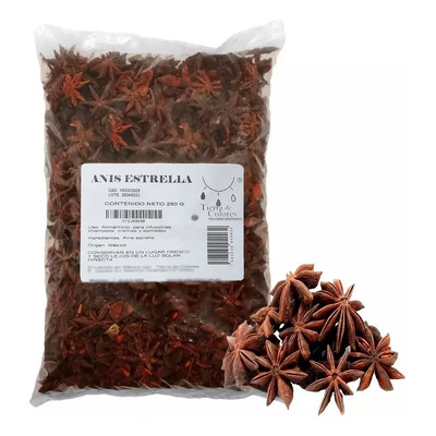 Anis Estrella O Estrellado 250g Especia Aromatica | MercadoLibre