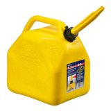 Bidón Para Combustible Scepter 20l  Amarillo C/ Pico