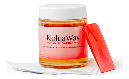 Koluawax Kit De Cera De Azucar Vegana Para Mujeres Y Hombres