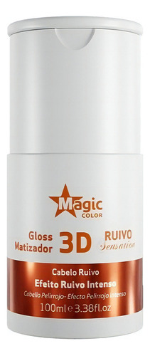 Matizador Magic Color 3d Ruivo Intenso 100ml